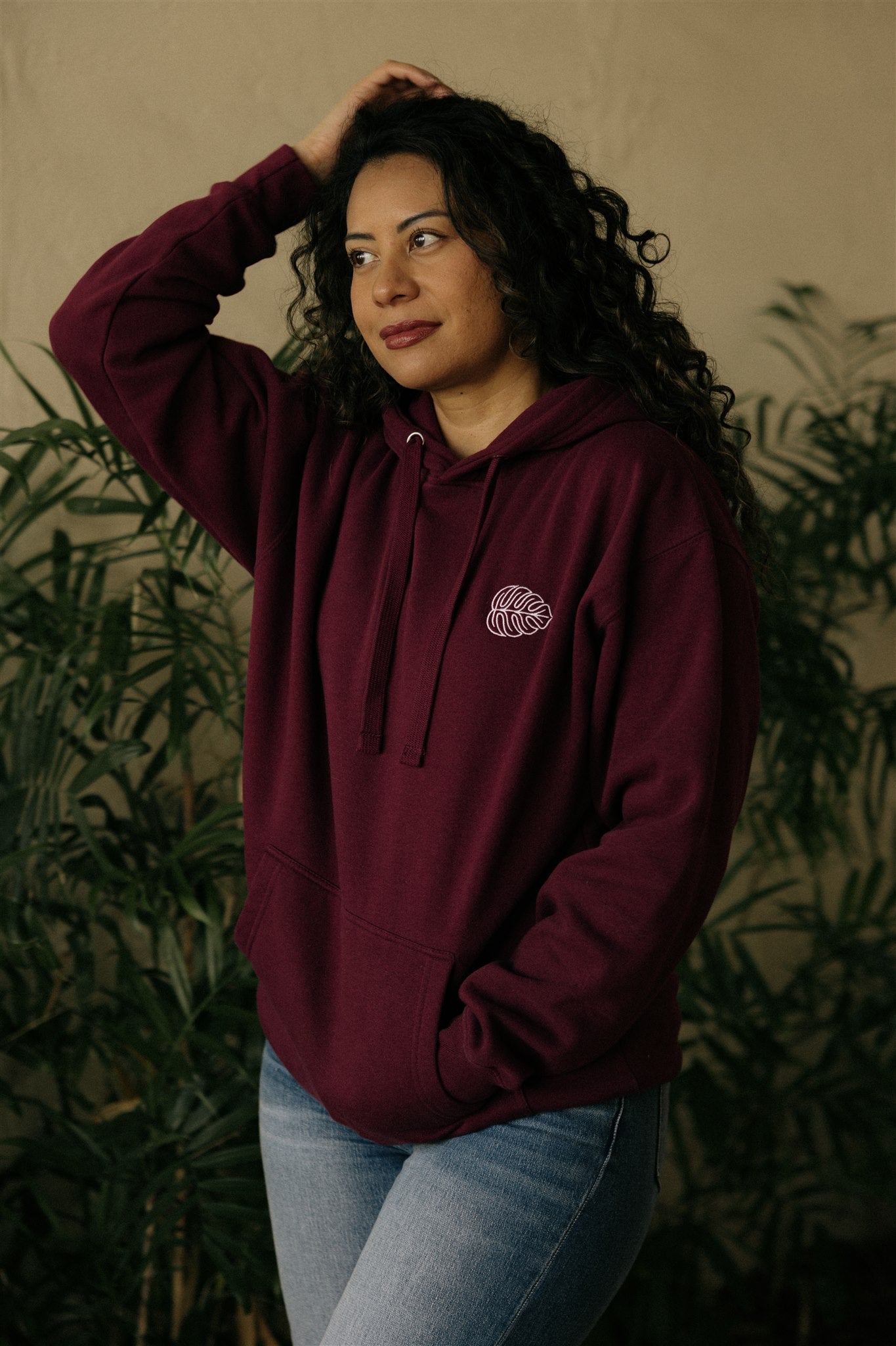 The Coast Hoodie – Maroon