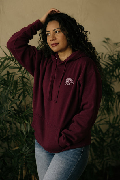 The Coast Hoodie – Maroon