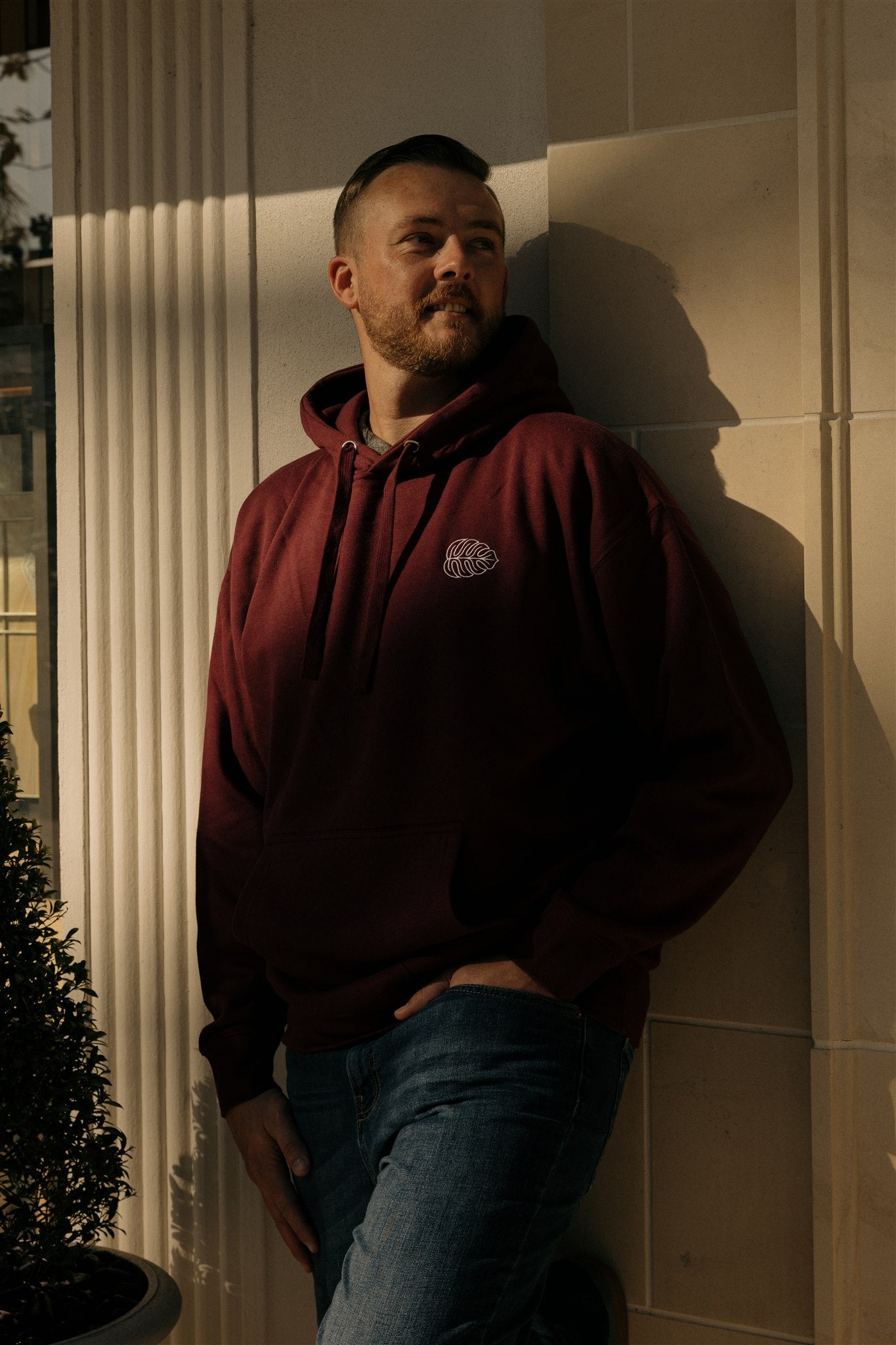 The Coast Hoodie – Maroon
