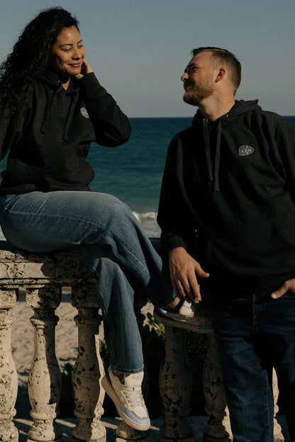 The Coast Hoodie – Charcoal Heather