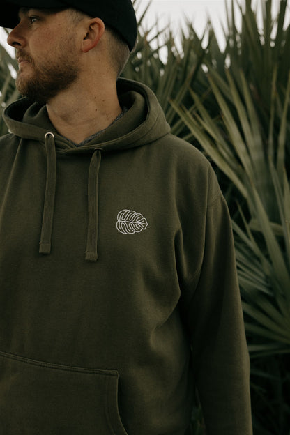 The Coast Hoodie – Military Green
