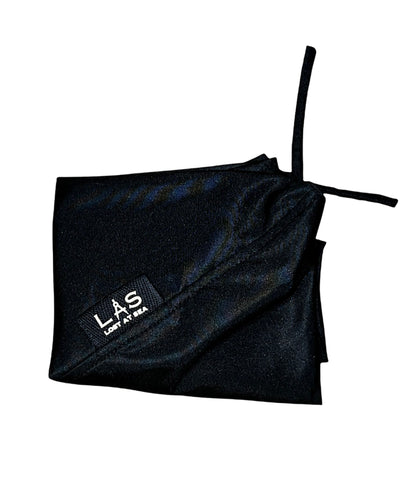 The Envelope Tote — Satin Black